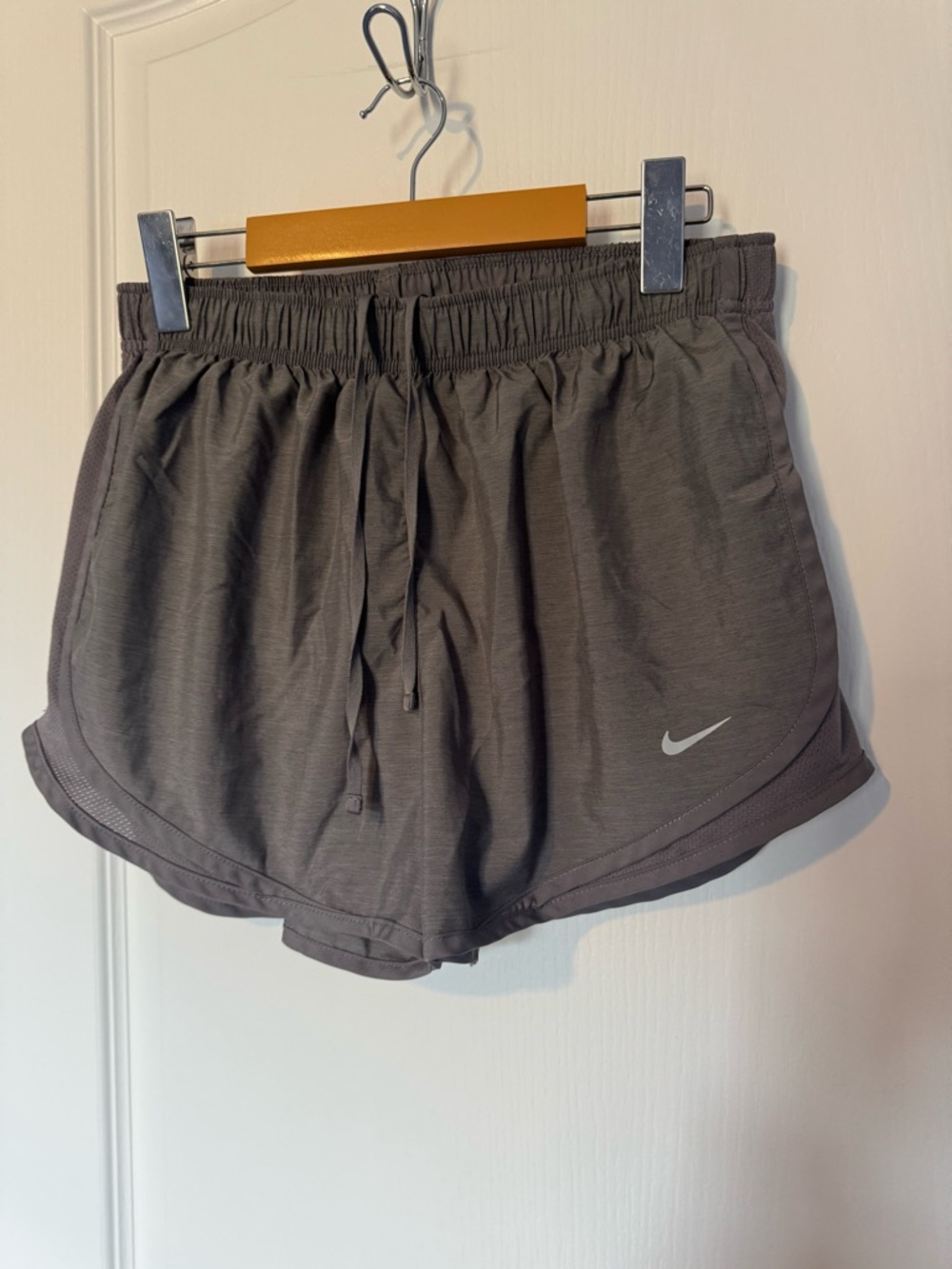 Nike Women's Charcoal Athletic Drawstring Shorts
